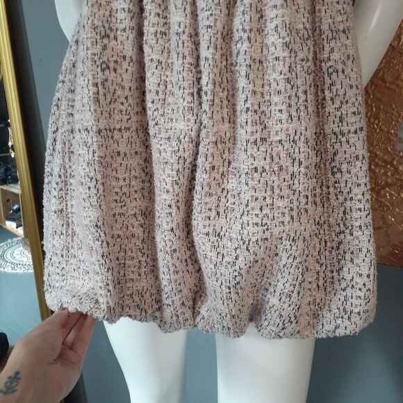 Zara Boucle Cotton Mini Bubble Dress - Picture 12 of 15